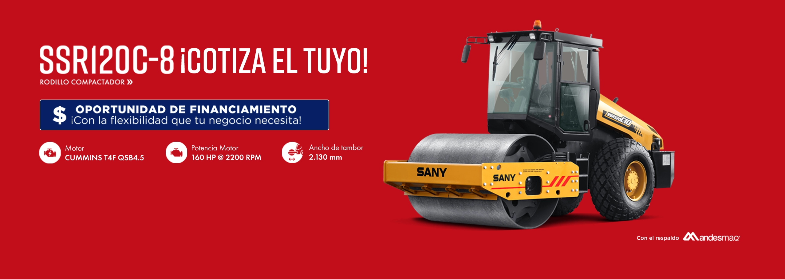 Rodillo SSR120C-8
