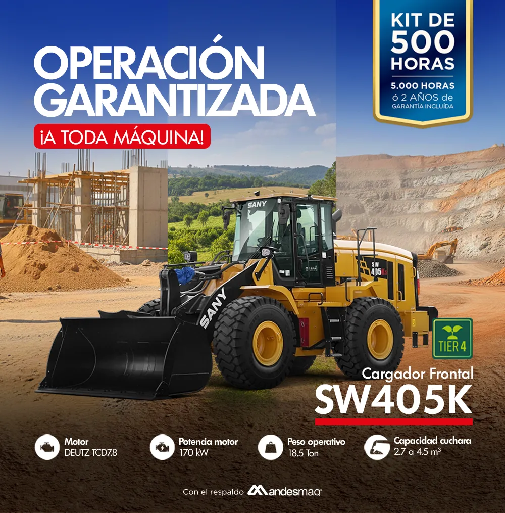 Banner cargador frontal SW405K